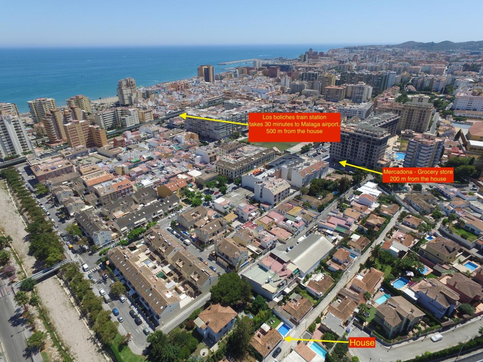 Villa Marysol Sleeps 6 Fuengirola Exterior foto